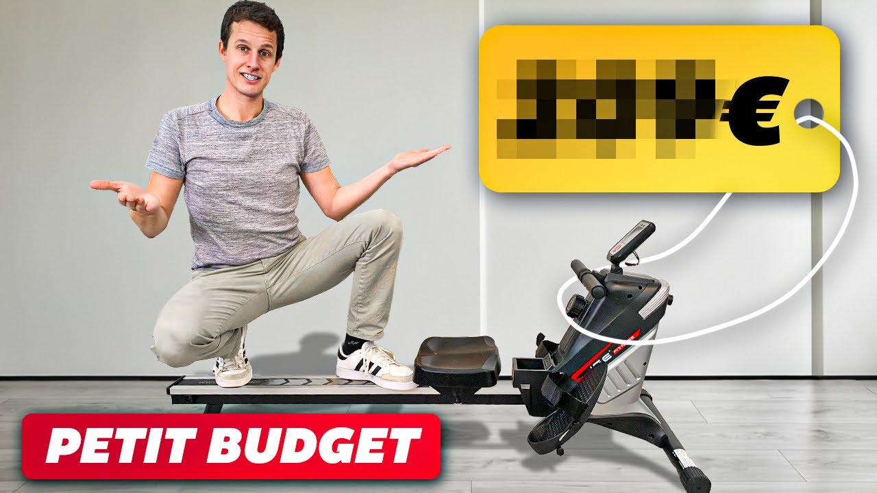 Le RAMEUR PARFAIT pour les PETITS budgets ? TEST & AVIS rameur ISE SY-1750