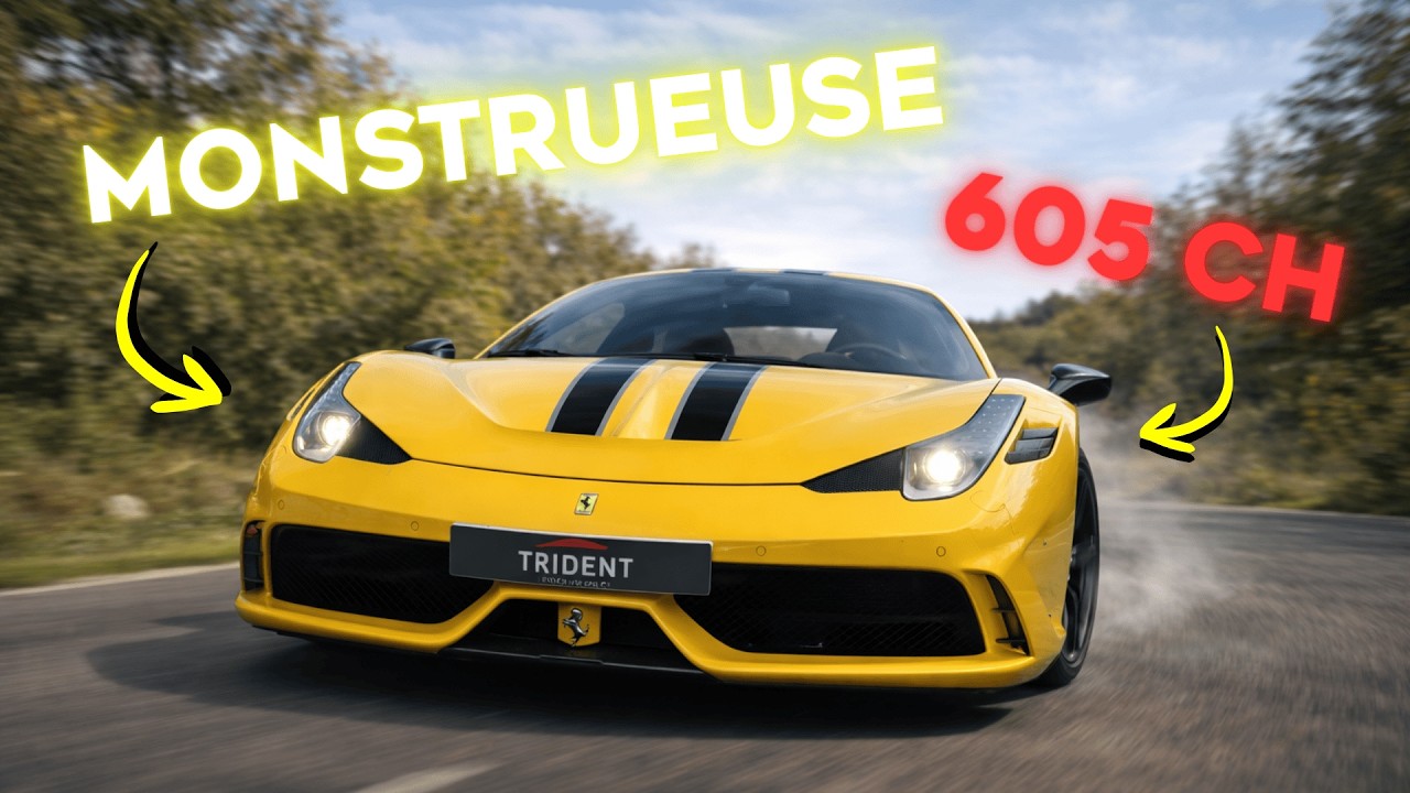 L'ESSAI TRIDENT : FERRARI 458 SPECIALE