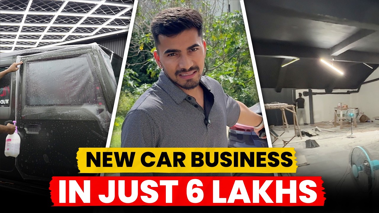 Start Your Own Car Business in Just ₹6 Lakhs! Budget Business Idea 2025