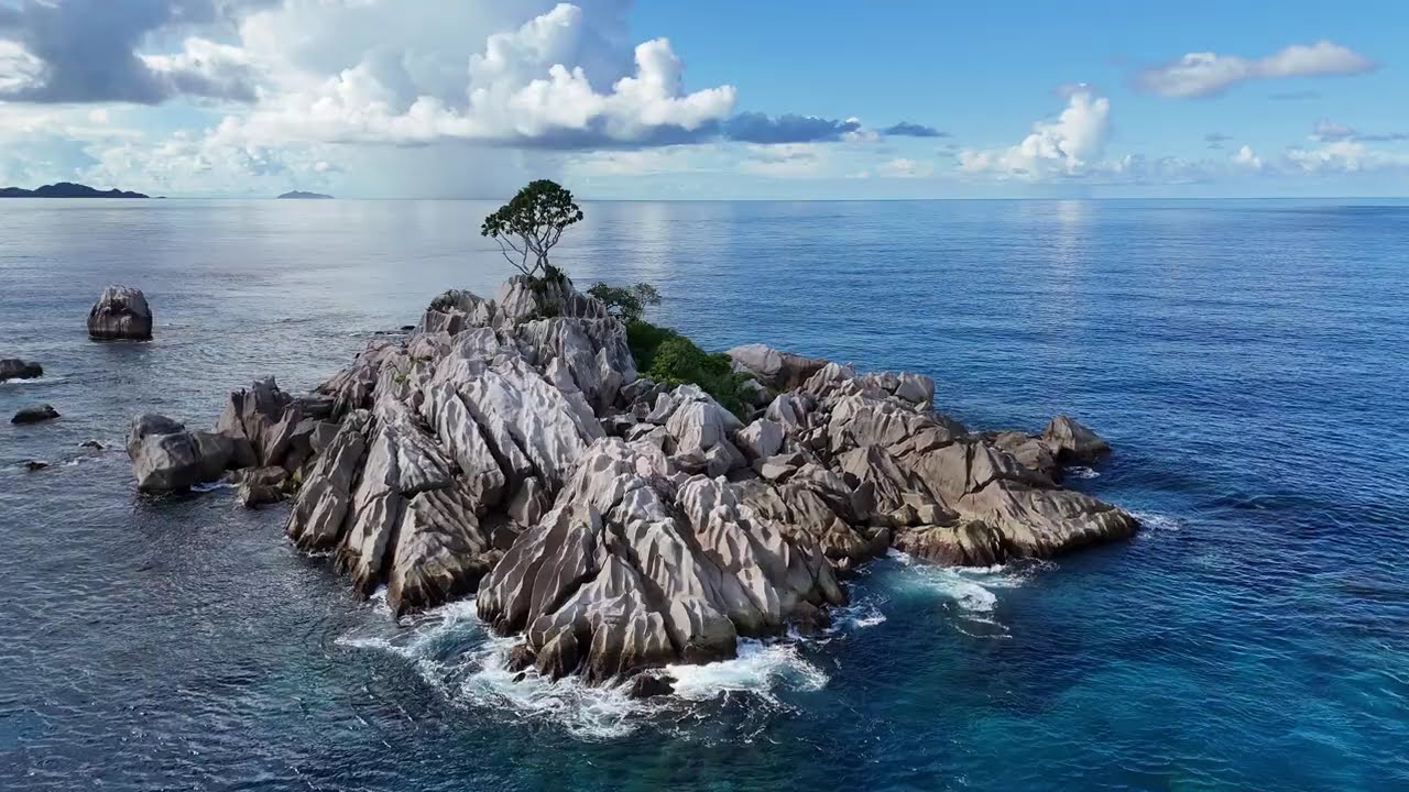 Anse Severe, 4k, La Digue, Seychelles