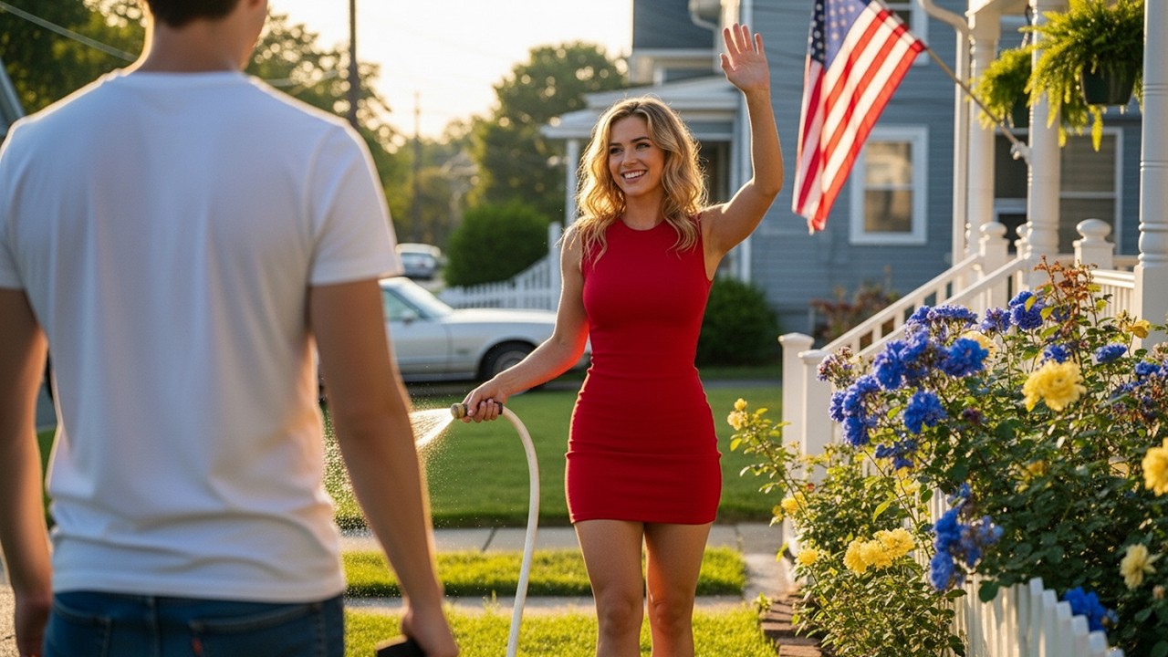 A Single Dad Returned From War — His Neighbor Said One Sentence That Changed Everything