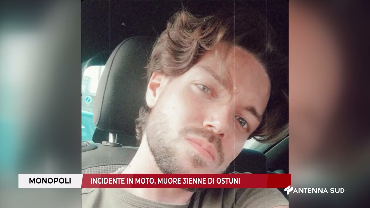 01 SETTEMBRE 2025   MONOPOLI BA   INCIDENTE IN MOTO, MUORE 31ENNE DI OSTUNI