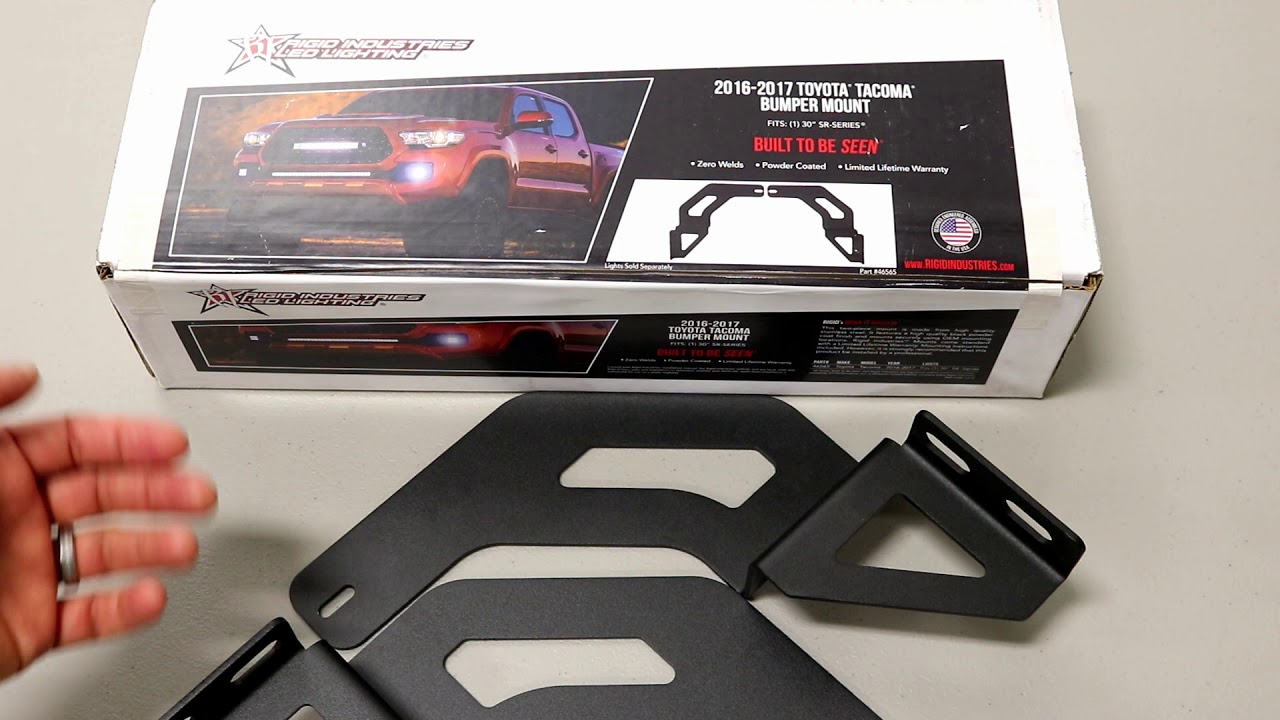 Rigid Industries Tacoma LED Light Bar Brackets 46565 