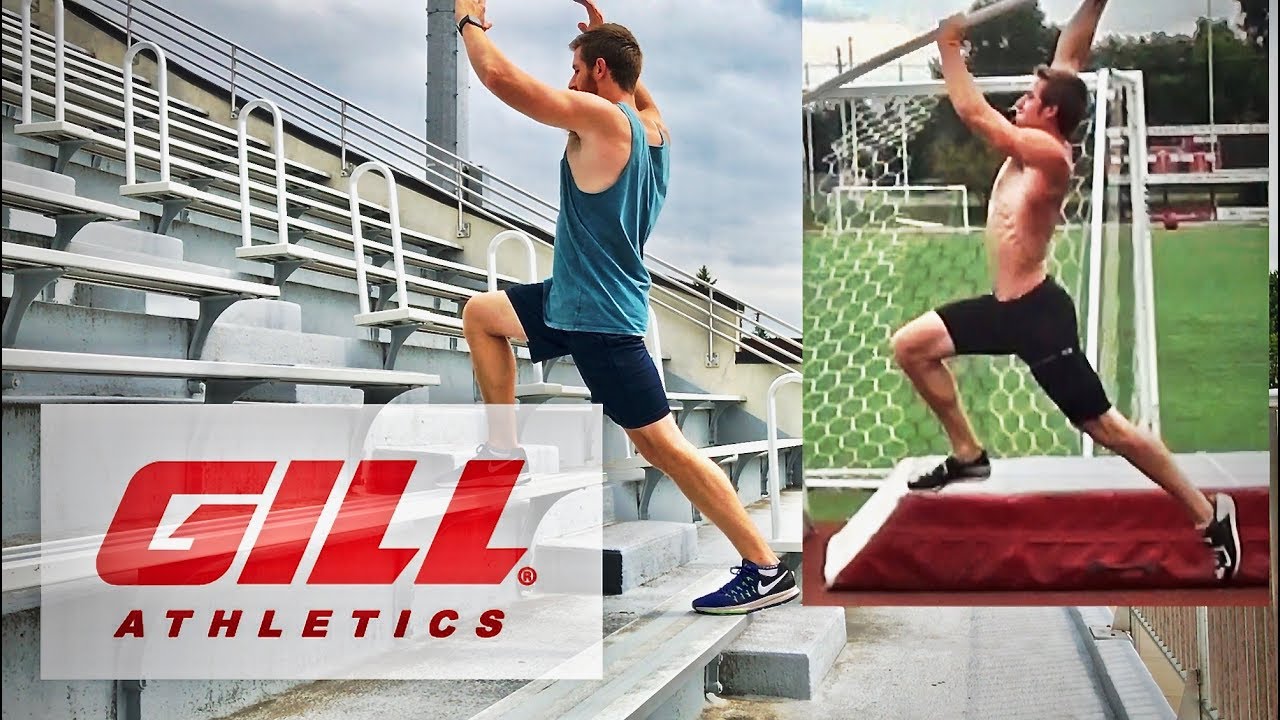 Powerful Pole Vault Run!  Plus Gill Athletics
