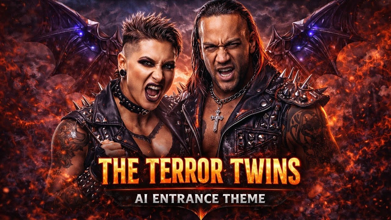 Rhea Ripley & Damian Priest | The Terror Twins Theme (AI Entrance Music)