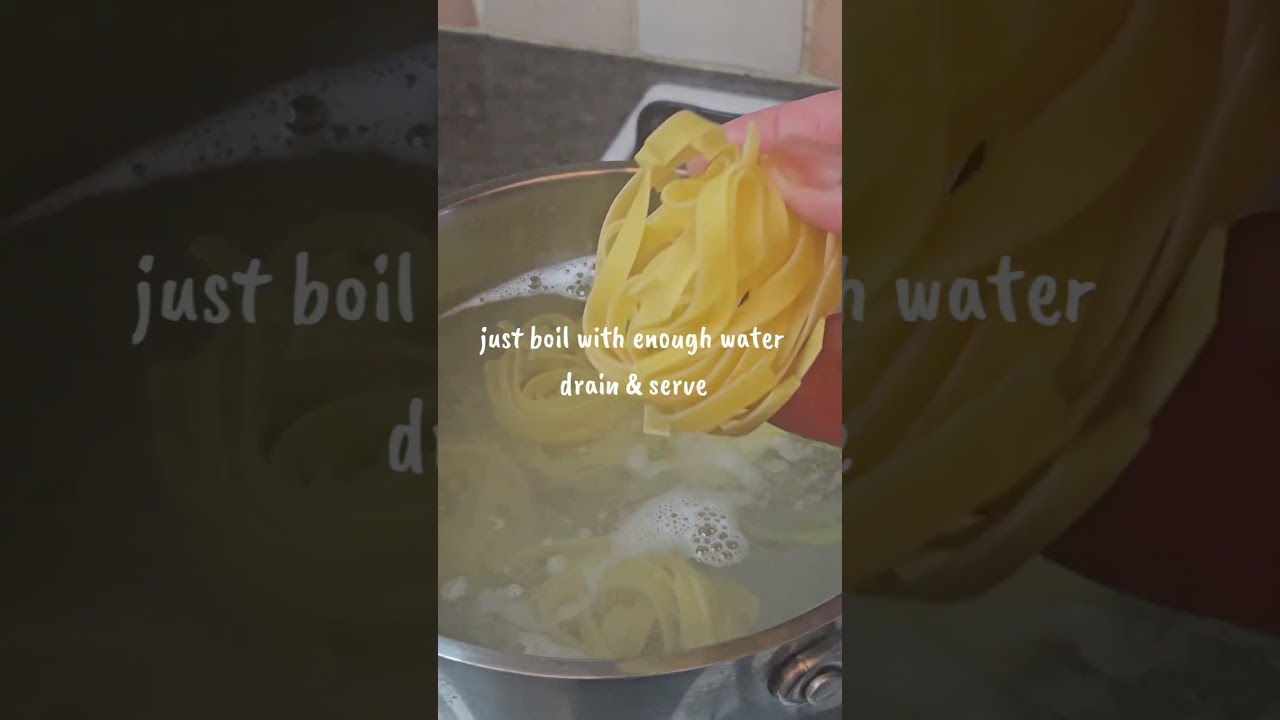 How do you cook your pasta 😋