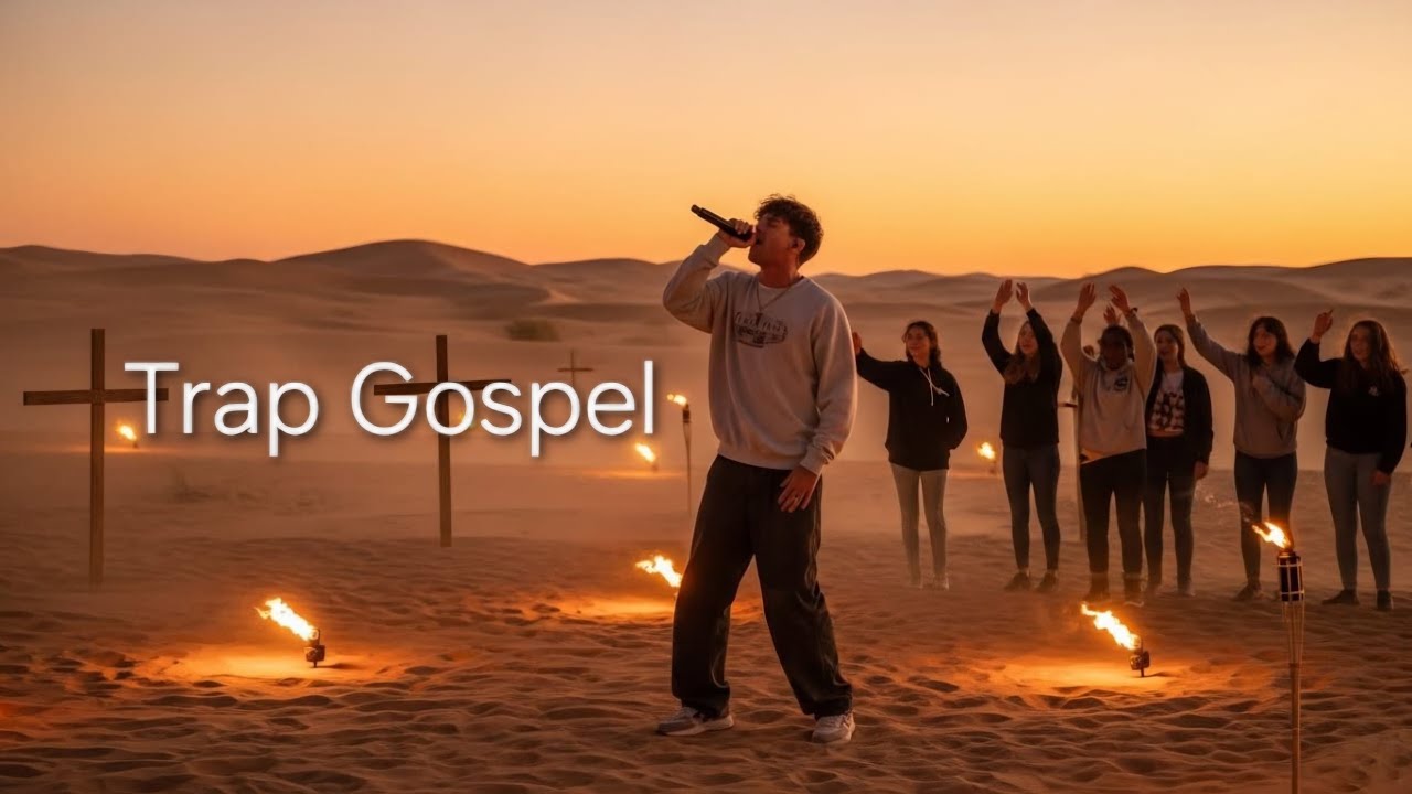 DEUS ME ACHOU NO DESERTO | Trap Gospel