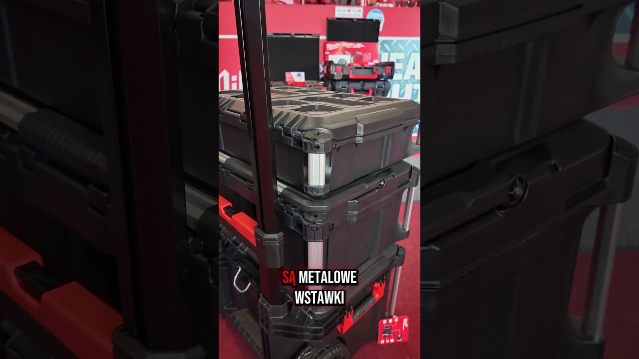 NAJLEPSZA 😲 Skrzynka narzędziowa 🧰 na k&oacute;łkach Milwaukee Packout 🛠️