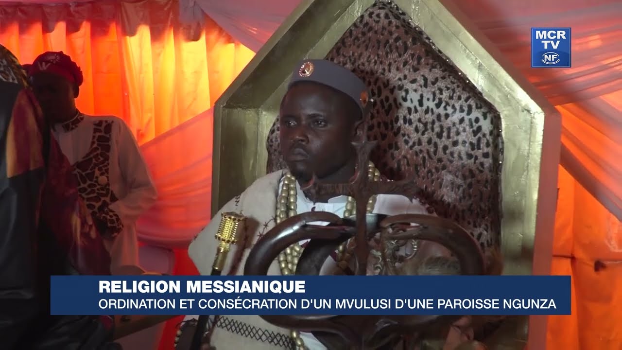 Ordination et consécration d'un M'VULUSI d'une paroisse NGUNZA à Pointe-Noire.