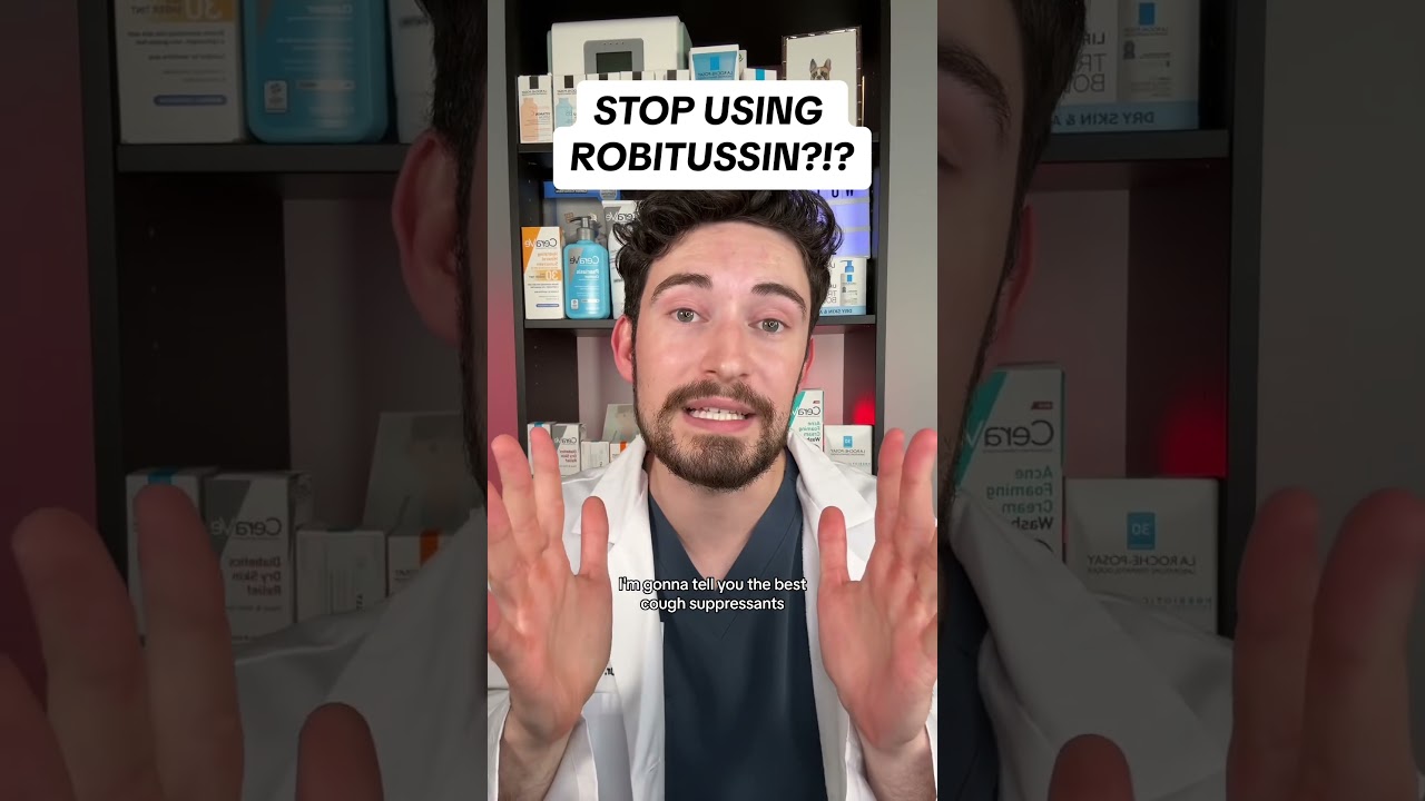Robitussin doesn&rsquo;t stop your dry cough?! Here&rsquo;s what it REALLY does 👀 #PharmacyFacts #MillennialRx