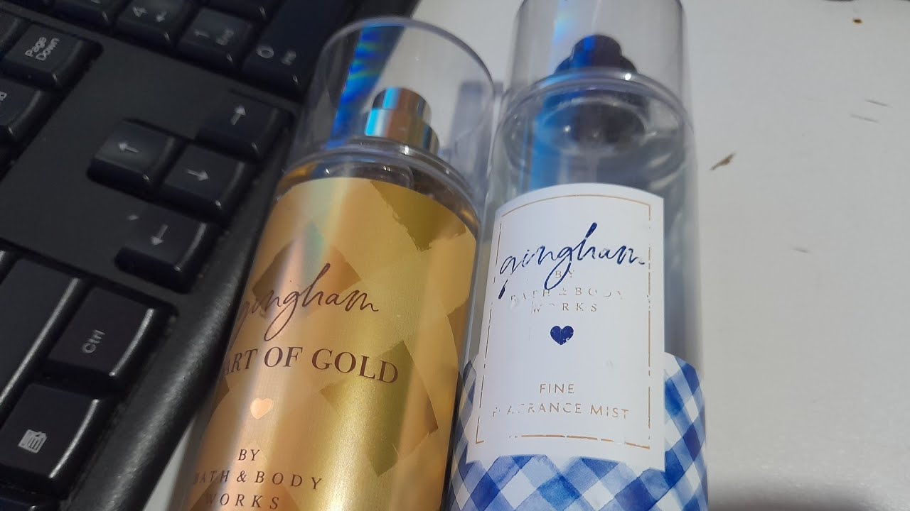 Bath and Body Works Comparison of Gingham and Gingham 