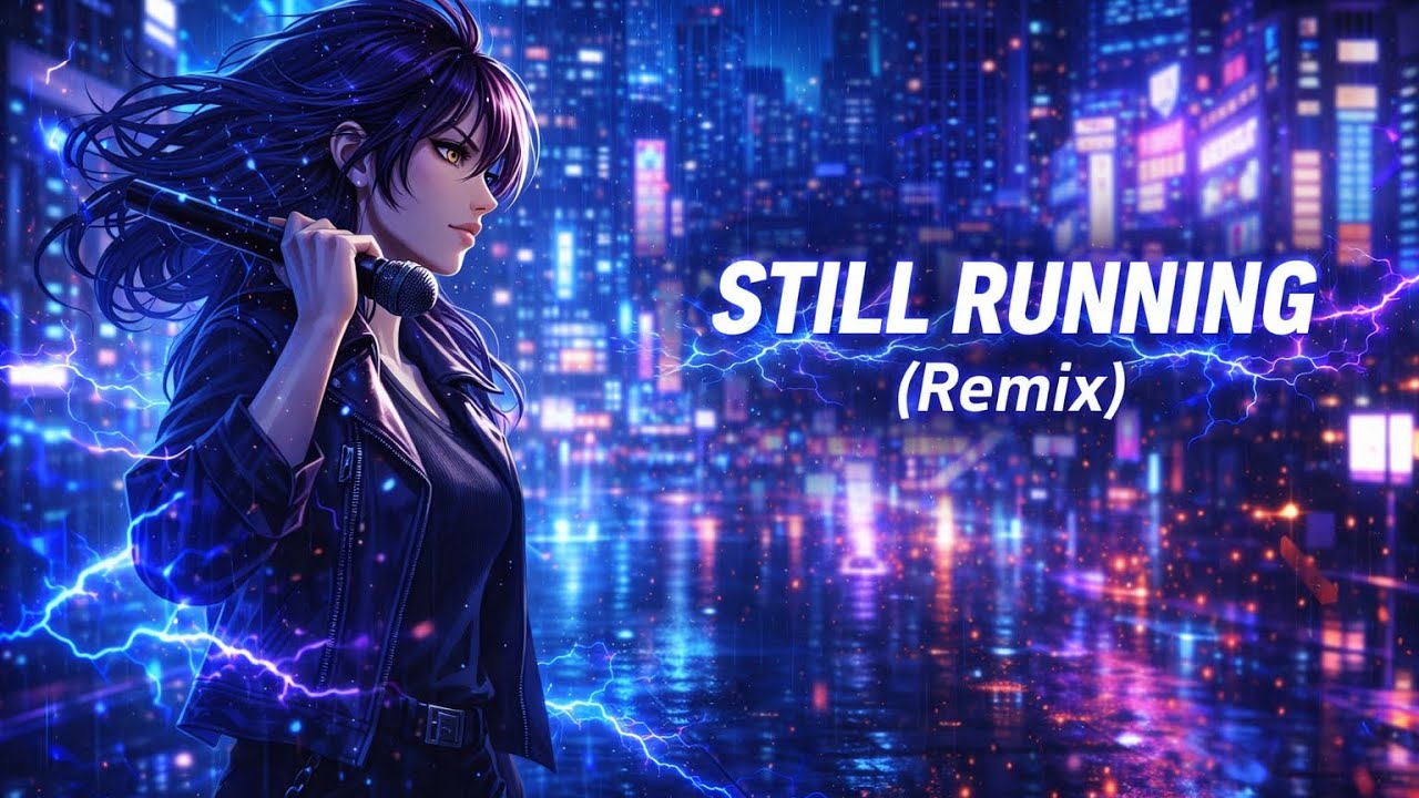 STILL RUNNING (Remix) ｜ Neon Night Edit ｜ Emotional Electro Pop