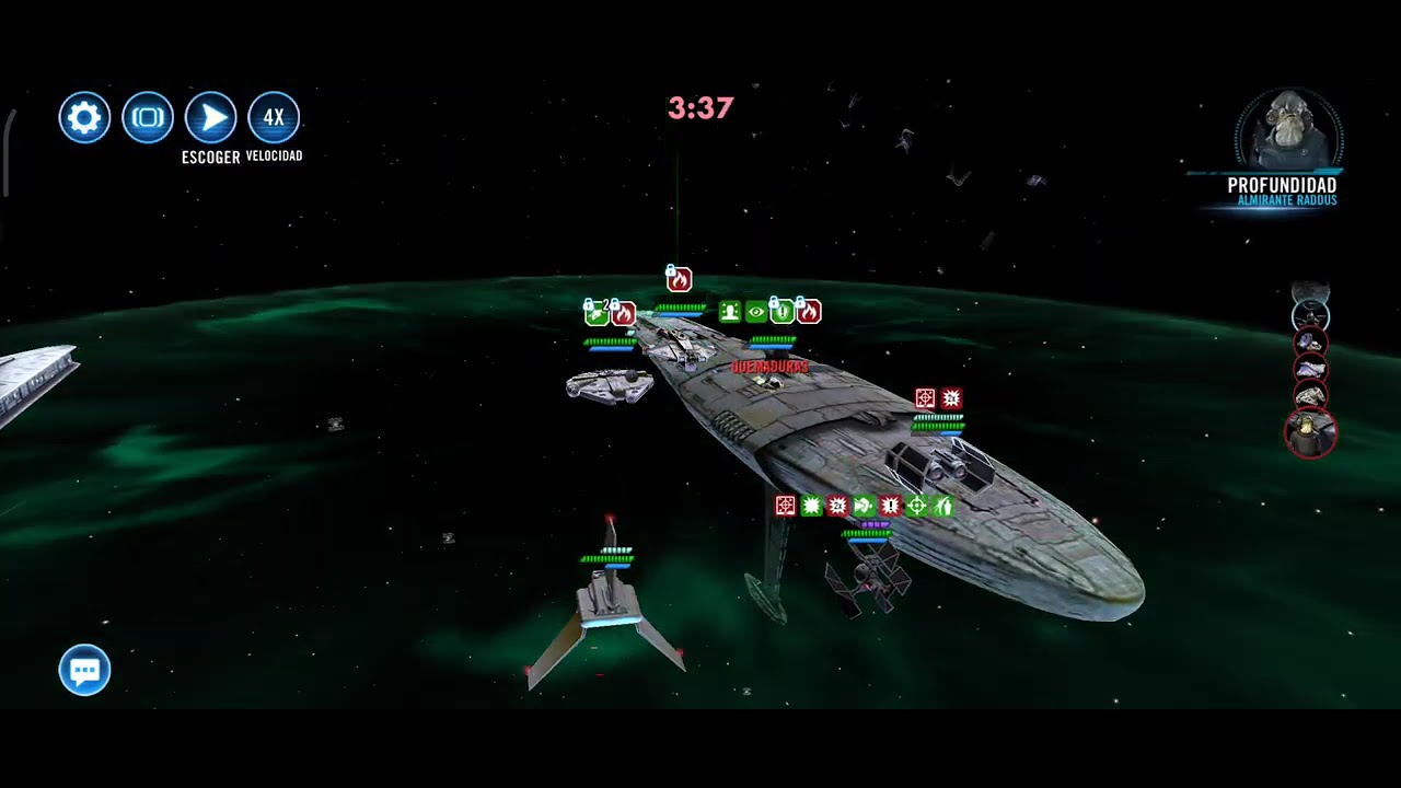 Executrix vs Profundity swgoh