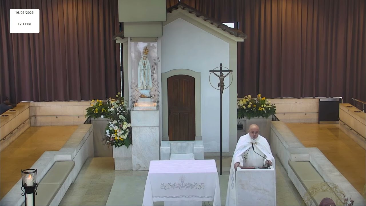 Terço a Nossa Senhora de Fátima desde a Capelinha das Aparições 16.02.2026