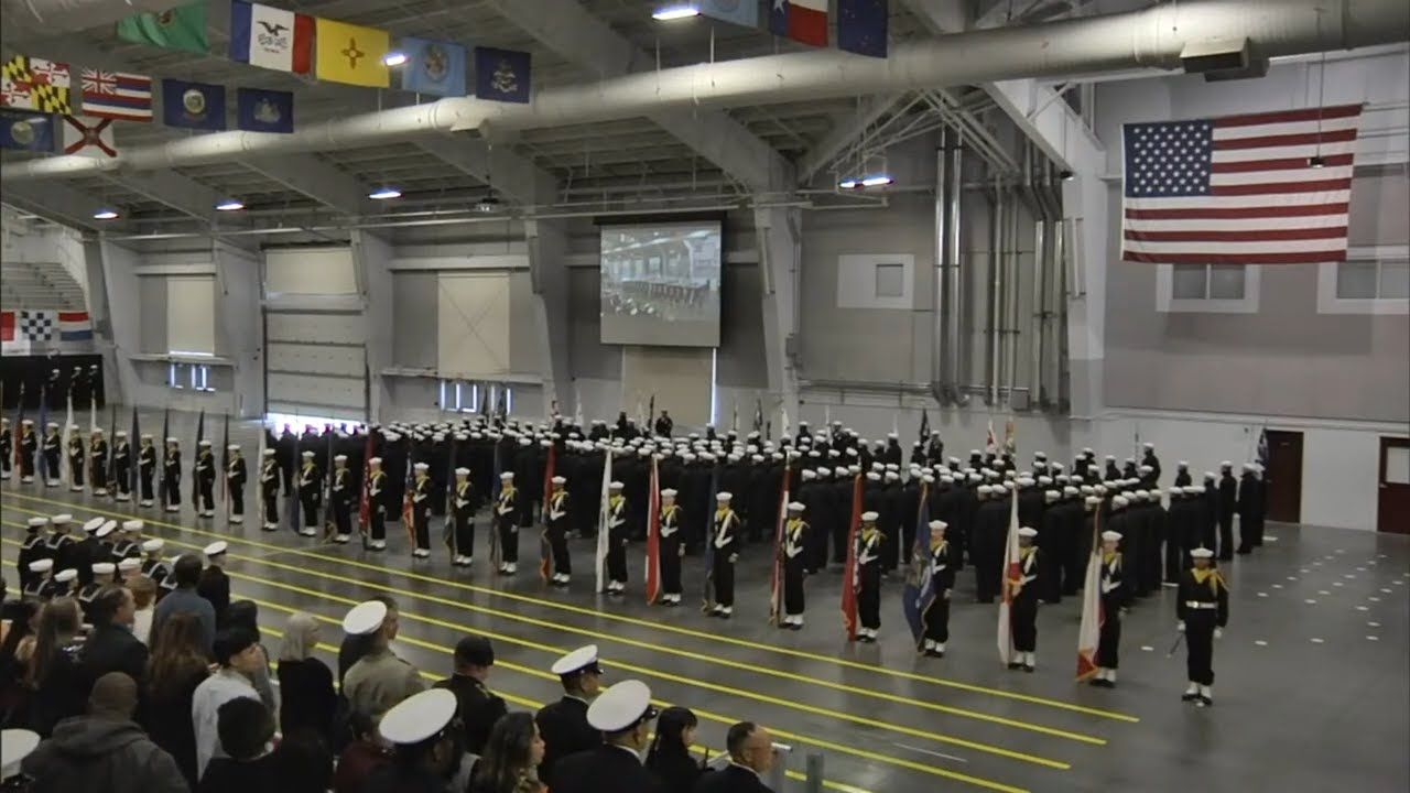 U.S. Navy Recruit Training Command Graduation on Mar. 24, 2023.