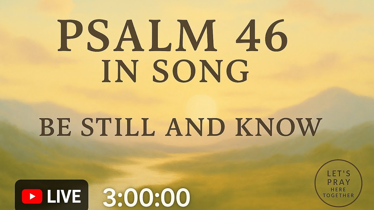 Psalm 46 in Song (3-Hour Live) — Be Still and Know | Prayer, Peace & Worship Music