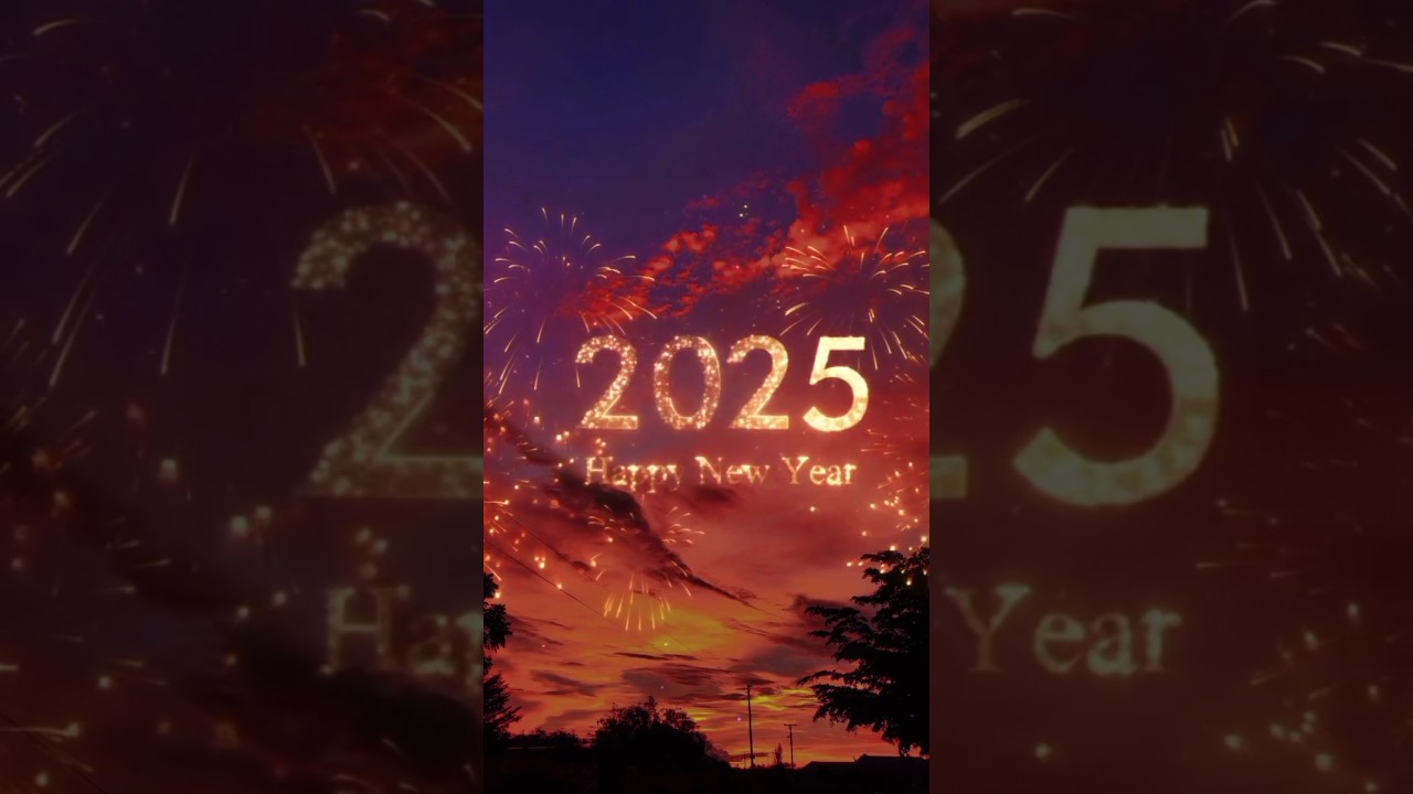 Happy new year video edit || capcut tutorial capcut video edit #capcut #videoedits