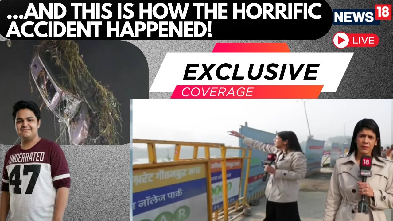Noida Techie Death: EXCLUSIVE On-Ground LIVE Reporting | Detailed Explanation Of The Accident | NEWS