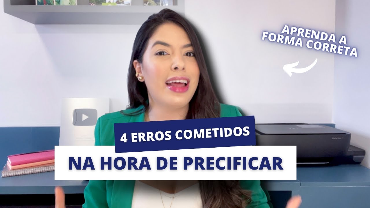 4 ERROS NA HORA DE PRECIFICAR - APRENDA A FORMA CORRETA
