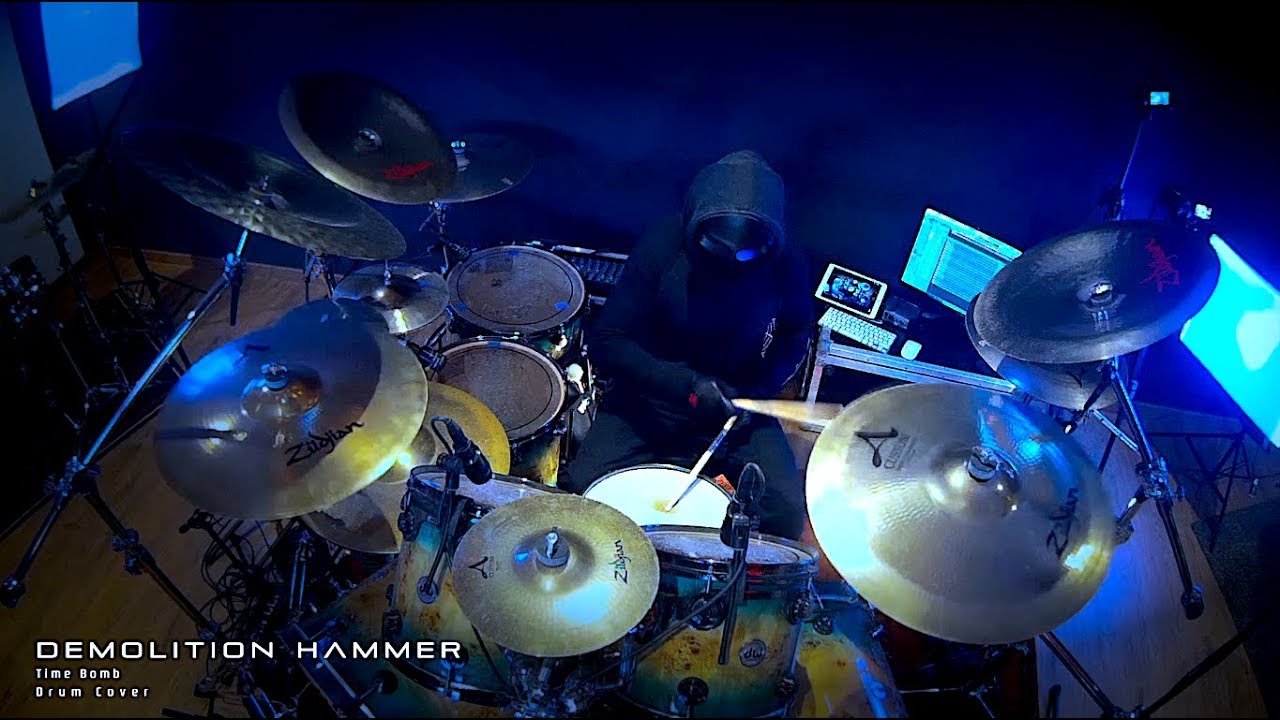 49 Demolition Hammer - Time Bomb - Drum Cover