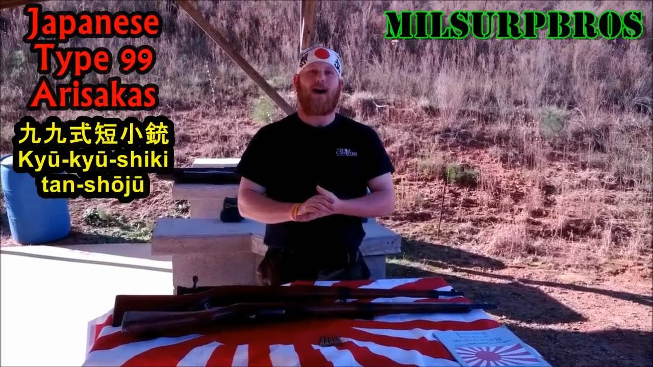 Japanese Type 99 Arisaka in 7.7mm (Early & Last Ditch) & Type 30 Bayonet