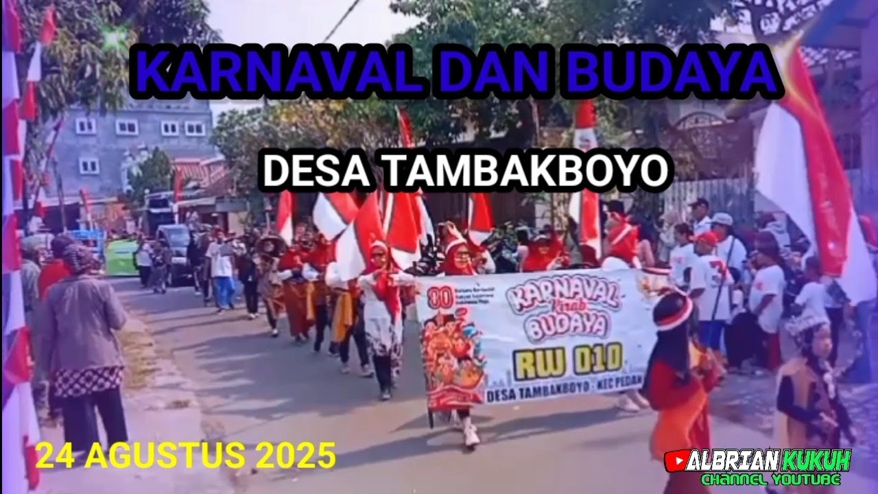 KARNAVAL DAN KIRAB BUDAYA DESA TAMBAKBOYO