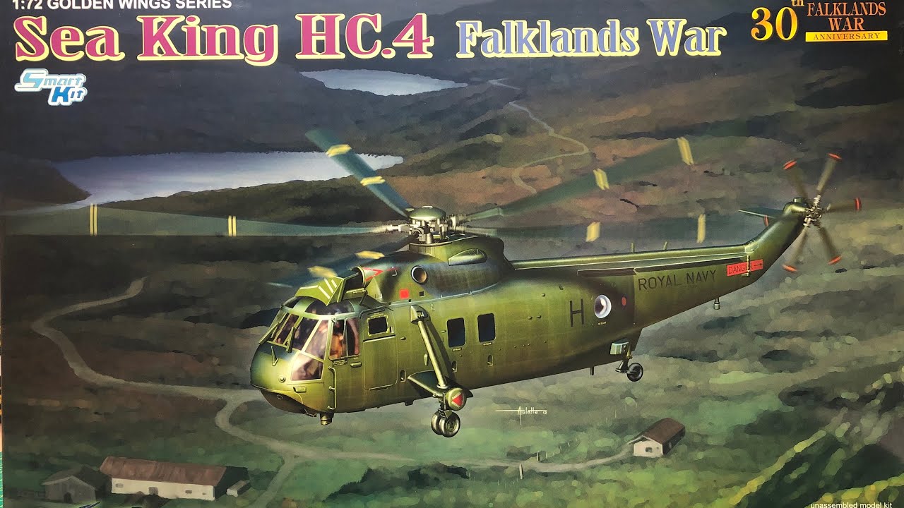 CyberHobby Westland Sea King HC.4 I Kit Review I