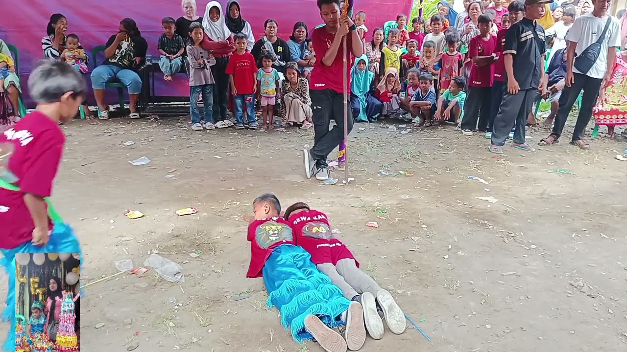aksi kungfu burok cilik dewa karya live kubangpari