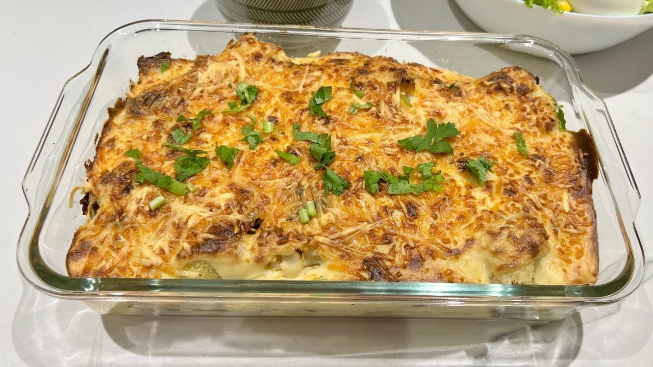 PLAT FAMILIAL ECONOMIQUE CHOU-FLEUR &Agrave; LA BECHAMEL