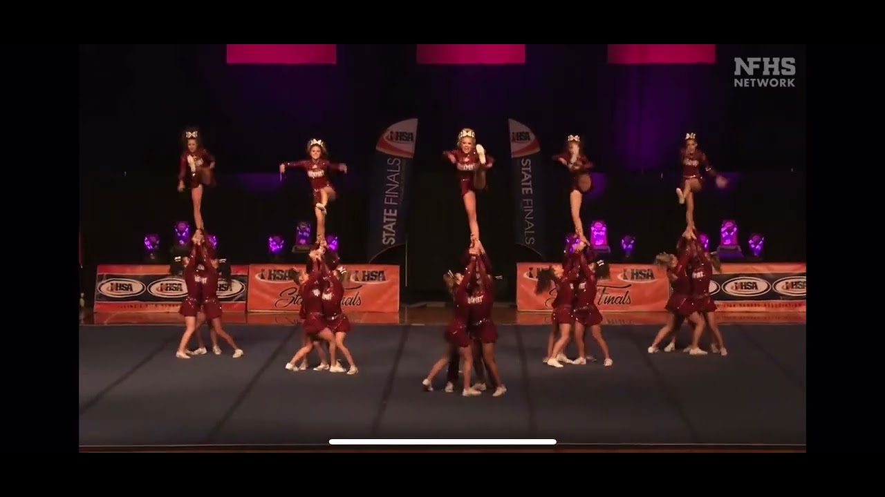 Lockport Township High School IHSA State Cheerleading Prelims 2023