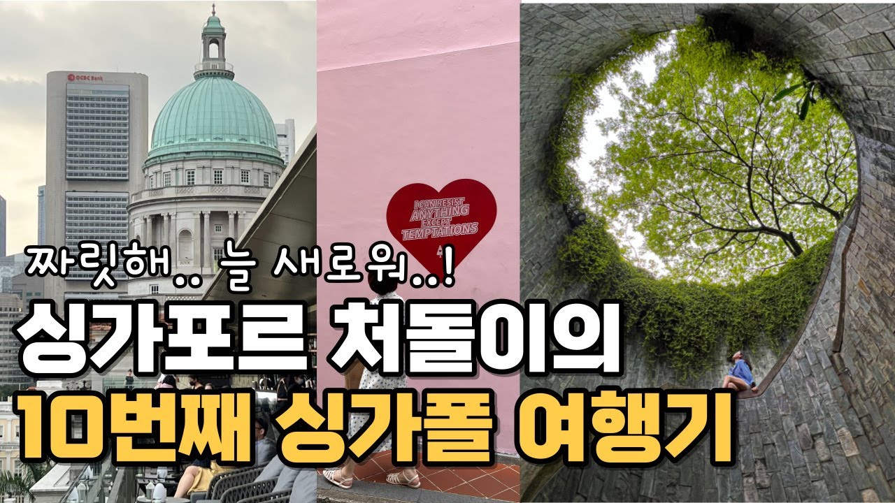 🇸🇬10번 가도 지겹지 않은 싱가포르 여행 | 핫플레이스 맛집 후기 |싱가폴 Vlog|30대 직장인 일상 브이로그|Travel Singapore Trip