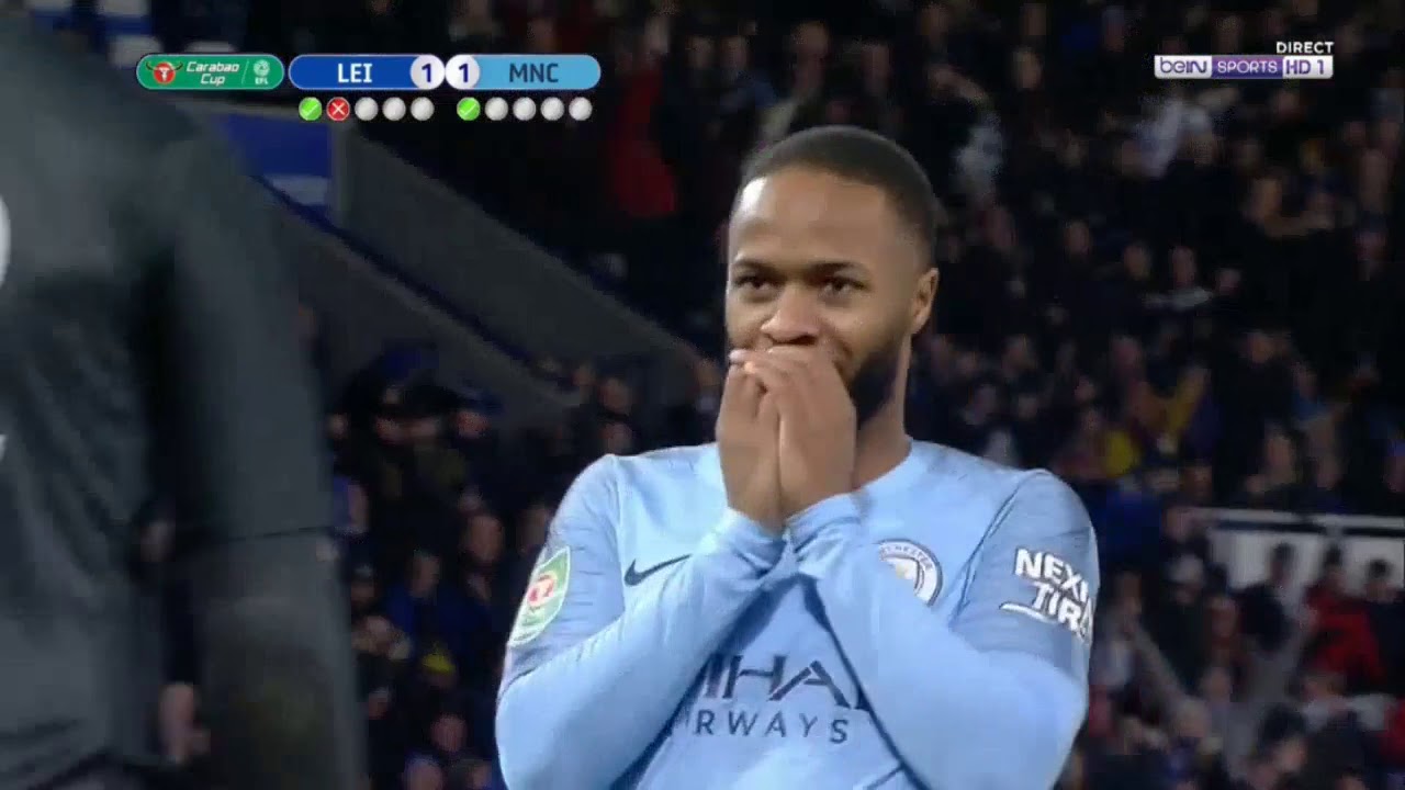 Arijanet Muric , Leicester vs Manchester City - Penalty shootout (1-3)