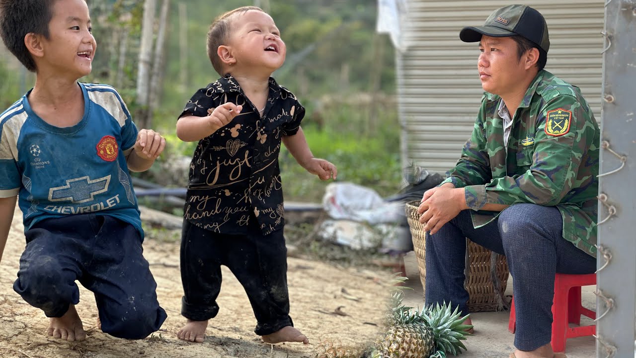 Ly Tieu Hy&rsquo;s Husband Took a Few Days Off and Came Home To Help His Wife.