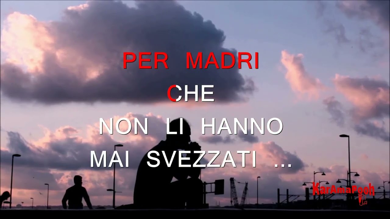 UOMINI SOLI - KARAOKE POOH