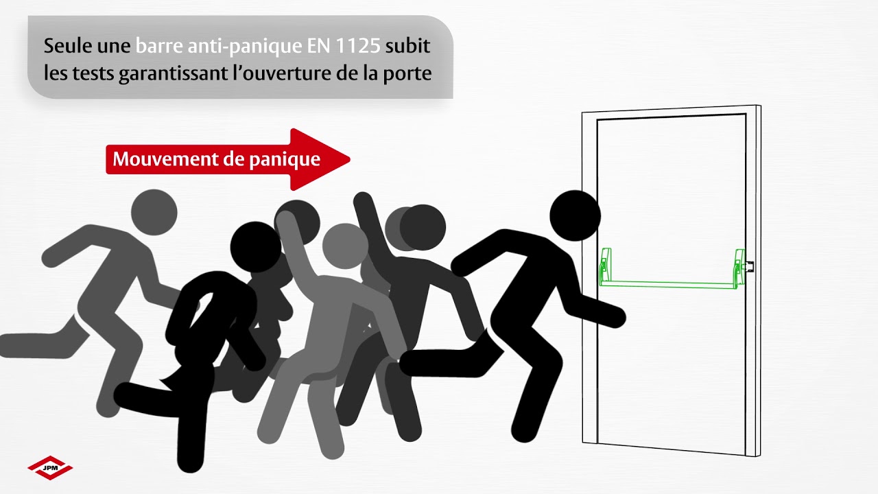 Découvrez la norme EN 1125 pour barres anti-panique