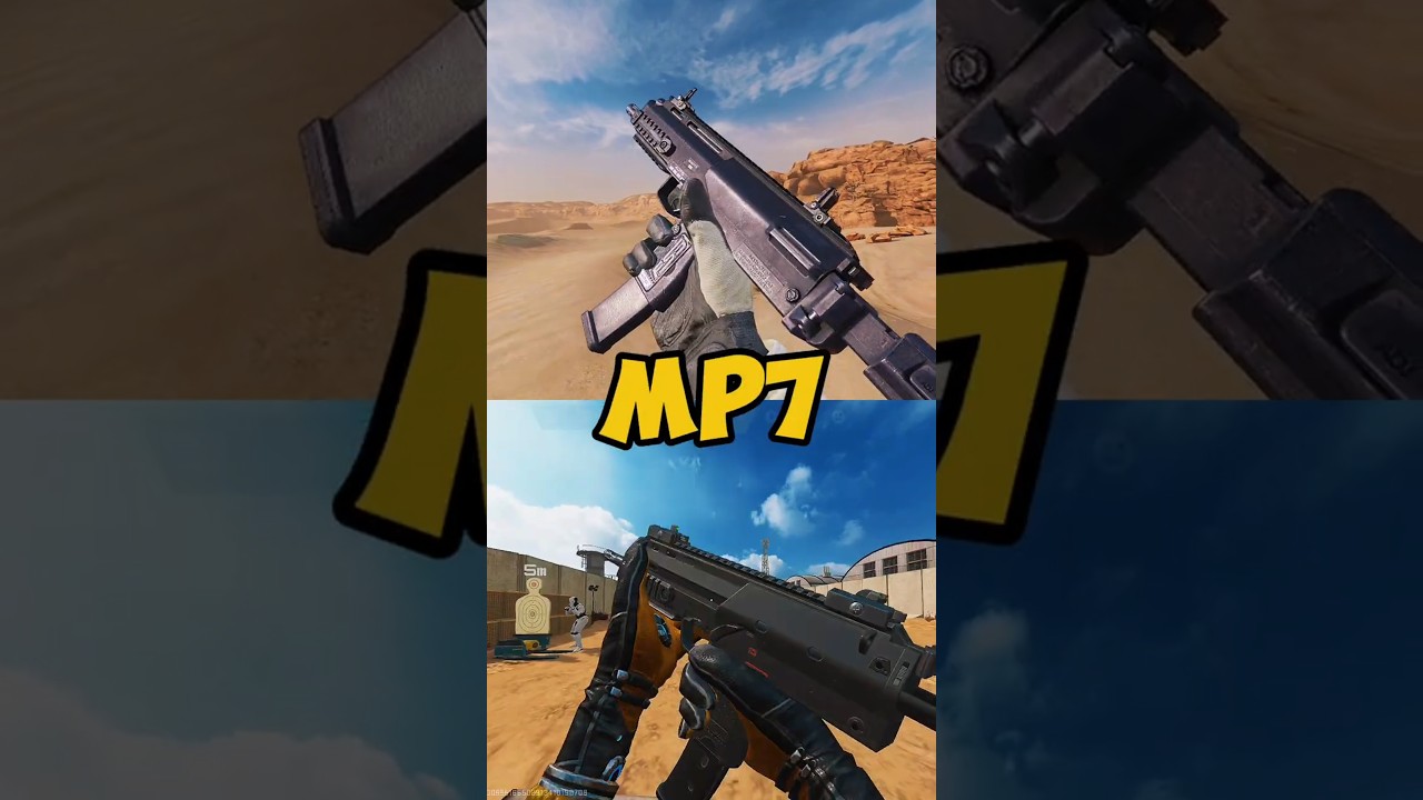MP7 | Blood Strike VS Cod Mobile