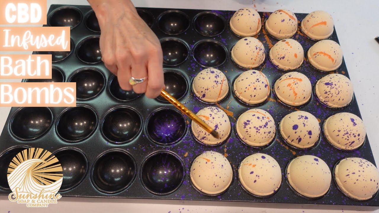 How To Make CBD Bath Bombs!