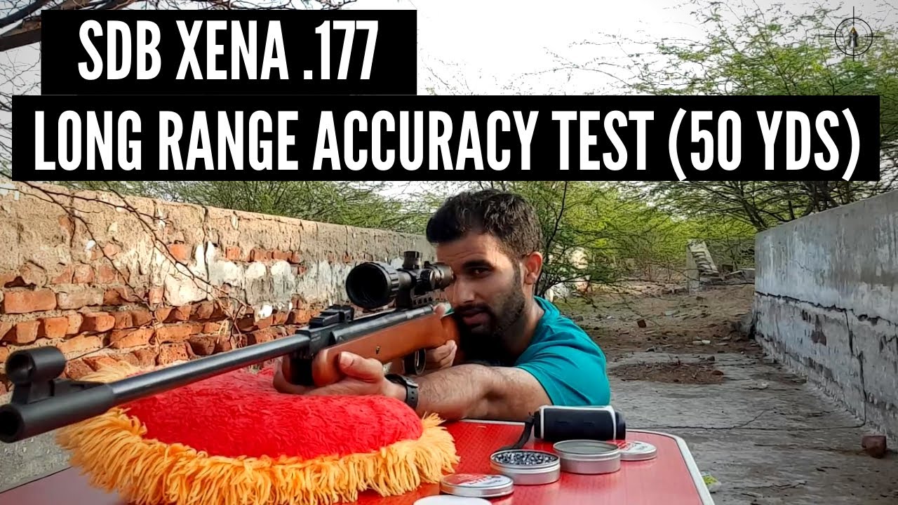 SDB XENA .177 | LONG RANGE ACCURACY TEST | 30 & 50 Yards | Best Indian Air Rifle