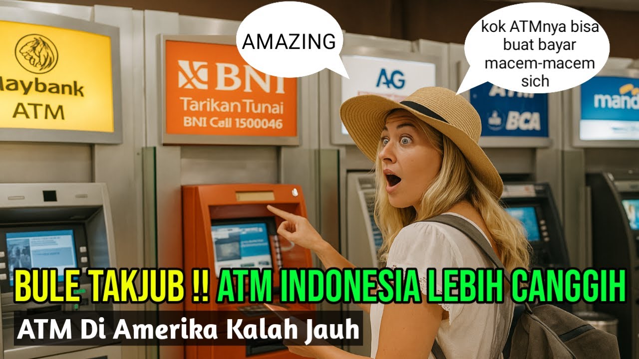 ATM Indonesia Bikin Bule Terpana! Fitur Keuangan yang Tak Ada di Amerika