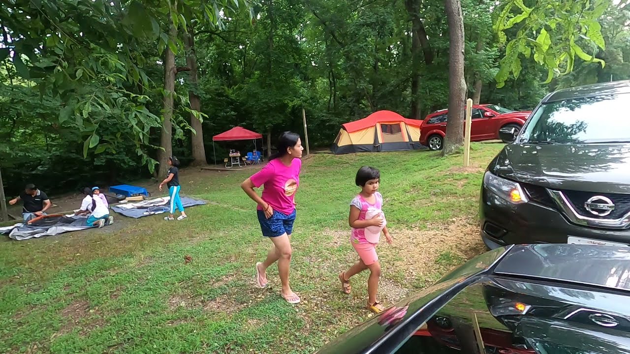 elk neck sp   camping setup