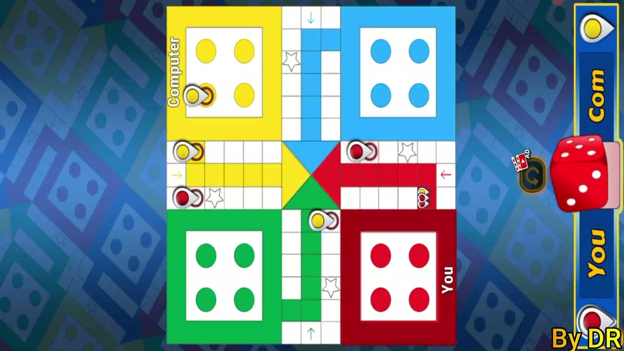Ludo King Game play ।। Ludo game in 2 players ।। Ludo King 2 players ।। Ludo King।। #1087