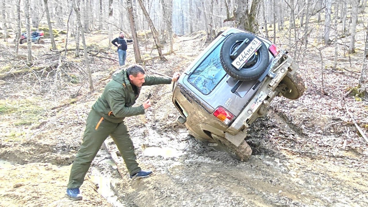 Выезд в станице Убинской 15.03.2026 #offroad #bronto #niva #legend #бронто #нива #легенда #горы 