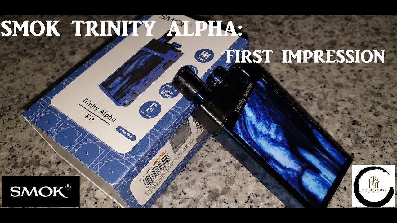 SMOK TRINITY ALPHA: Unboxing & FIRST IMPRESSIONS