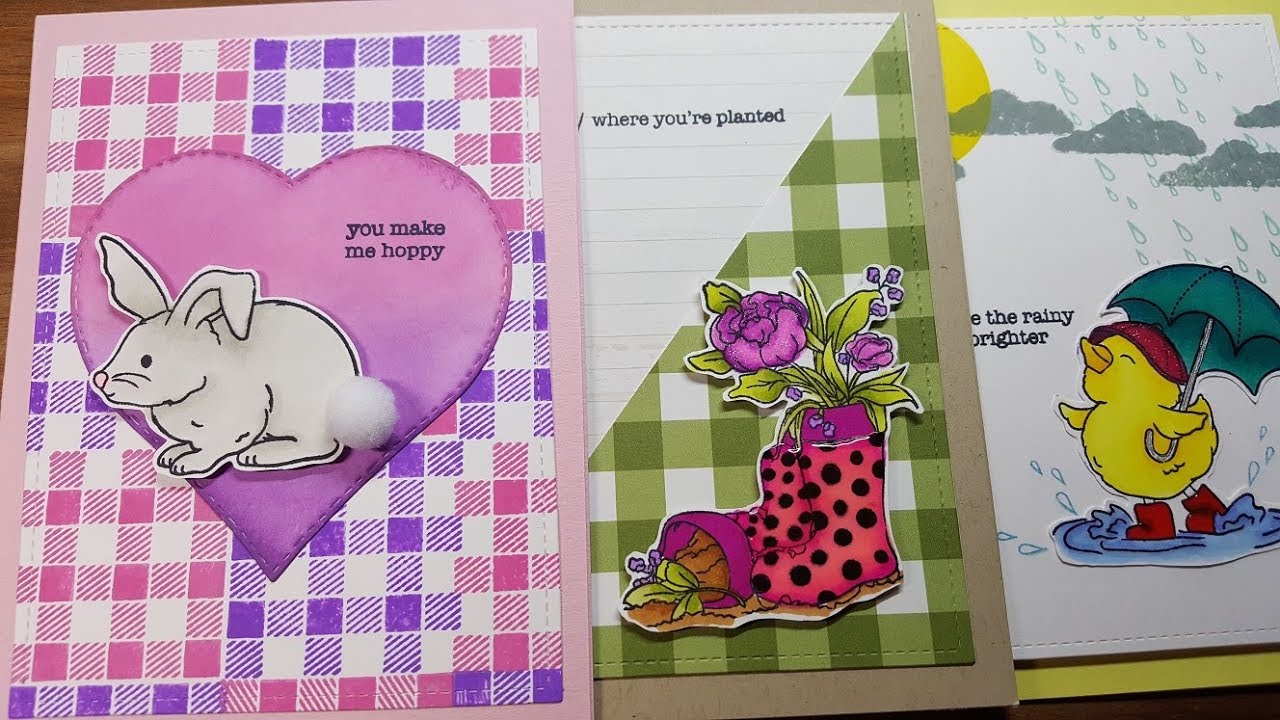 4 Cards with SSS March 2018 Card Kit and GIVEAWAY!!