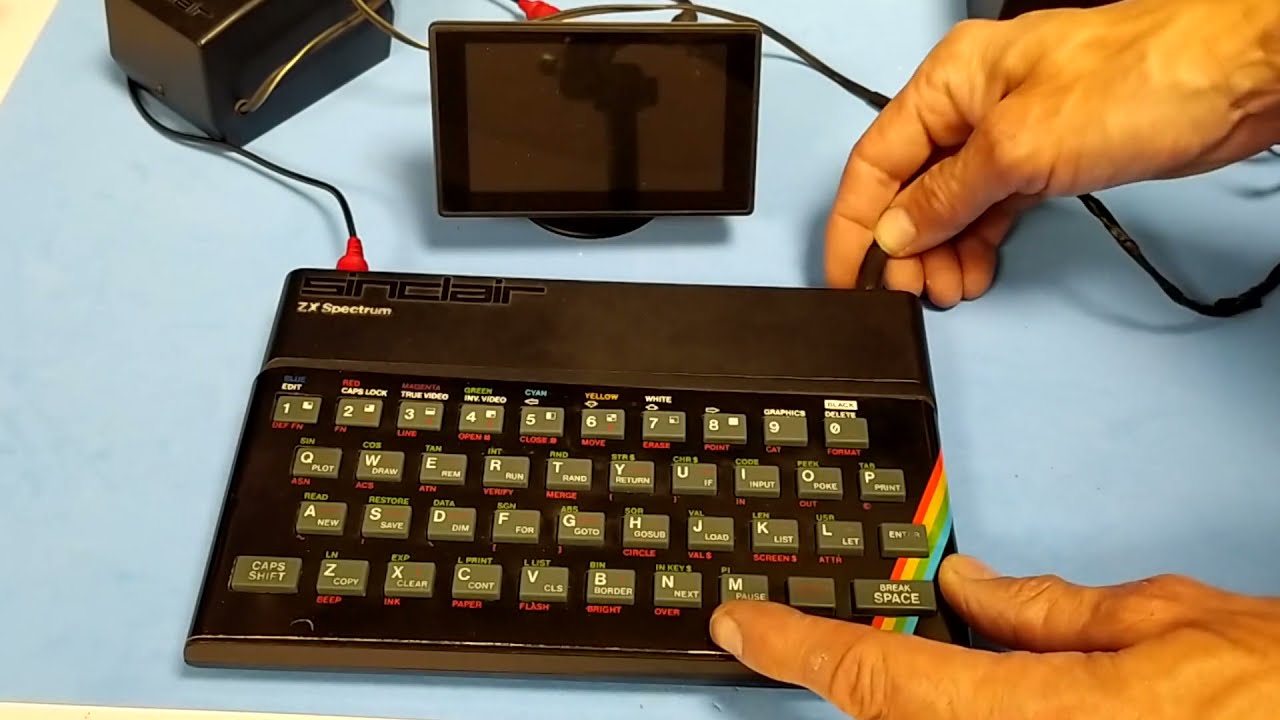 Que hacer al comprar un ZX Spectrum sin cables hoy en día.