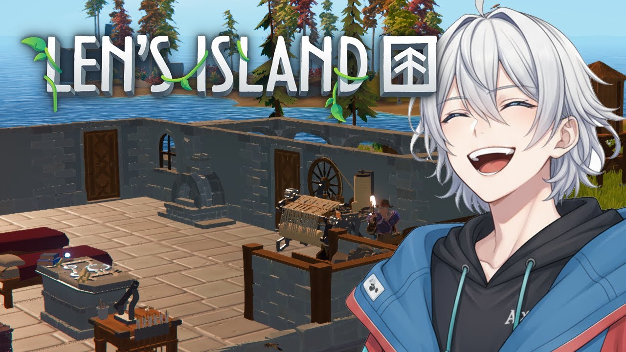【Len's Island】9日目生活 エンドコンテンツ回収【雨音ソラ×Akuma】