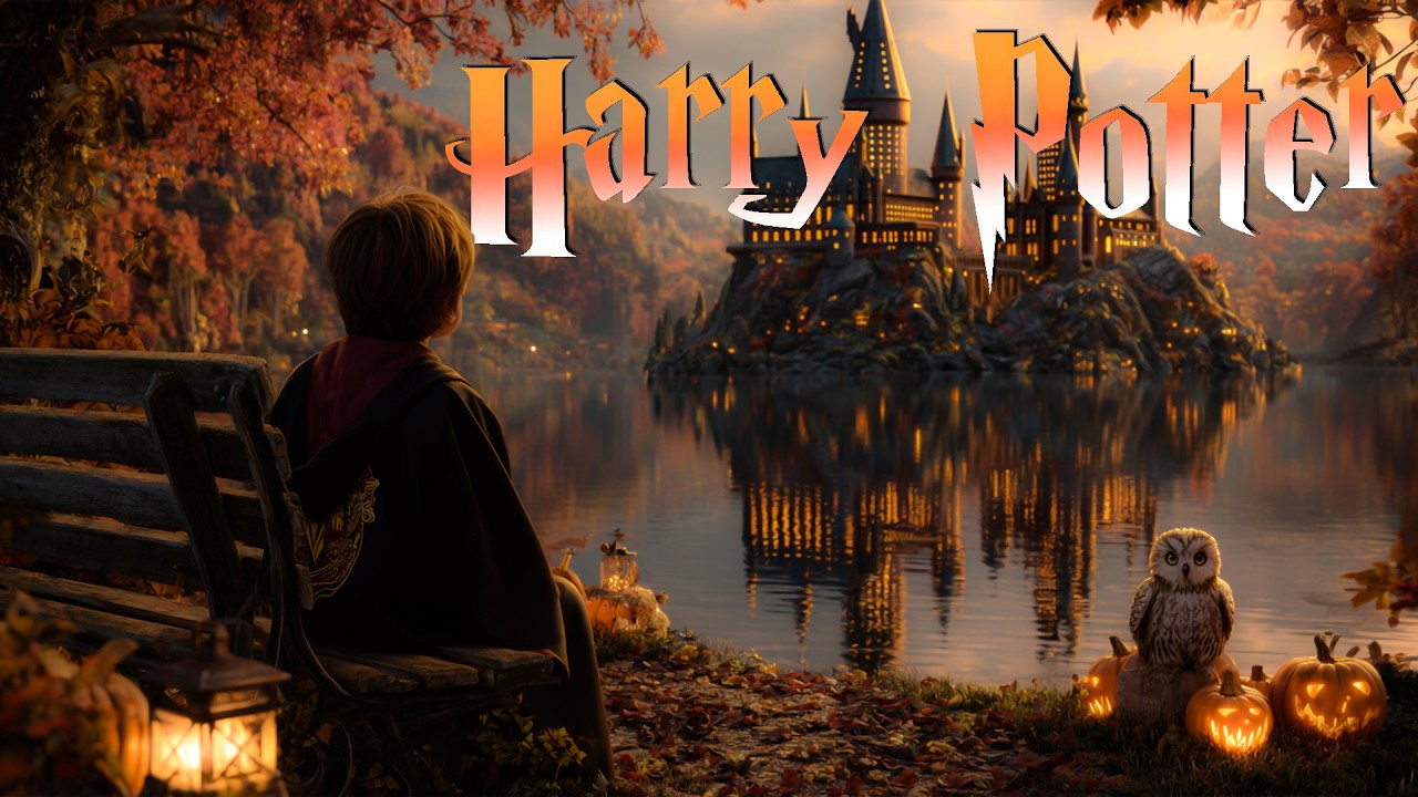 A Peaceful Winter Evening at Hogwarts 🕯️ Owl Calls & Enchanted Music