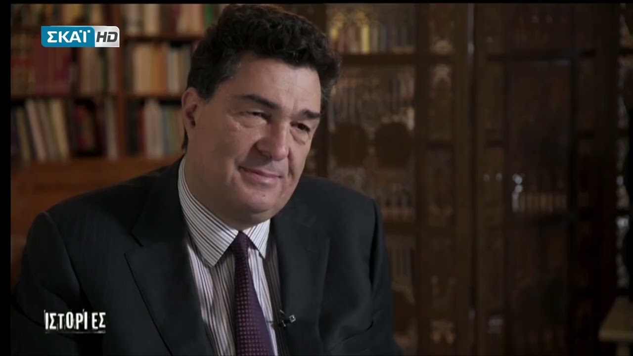 Ο Αλέξης Παπαχελάς συναντά τον Αρχιεπίσκοπο  Αναστάσιο  ΣΚΑΪ 20.12.17