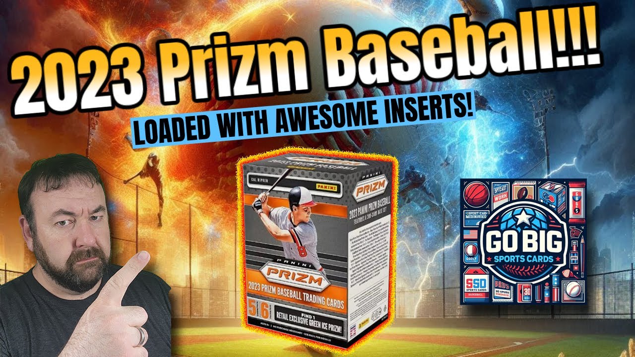 2023 Prizm Baseball Blasters: LOADED with Great Cards!