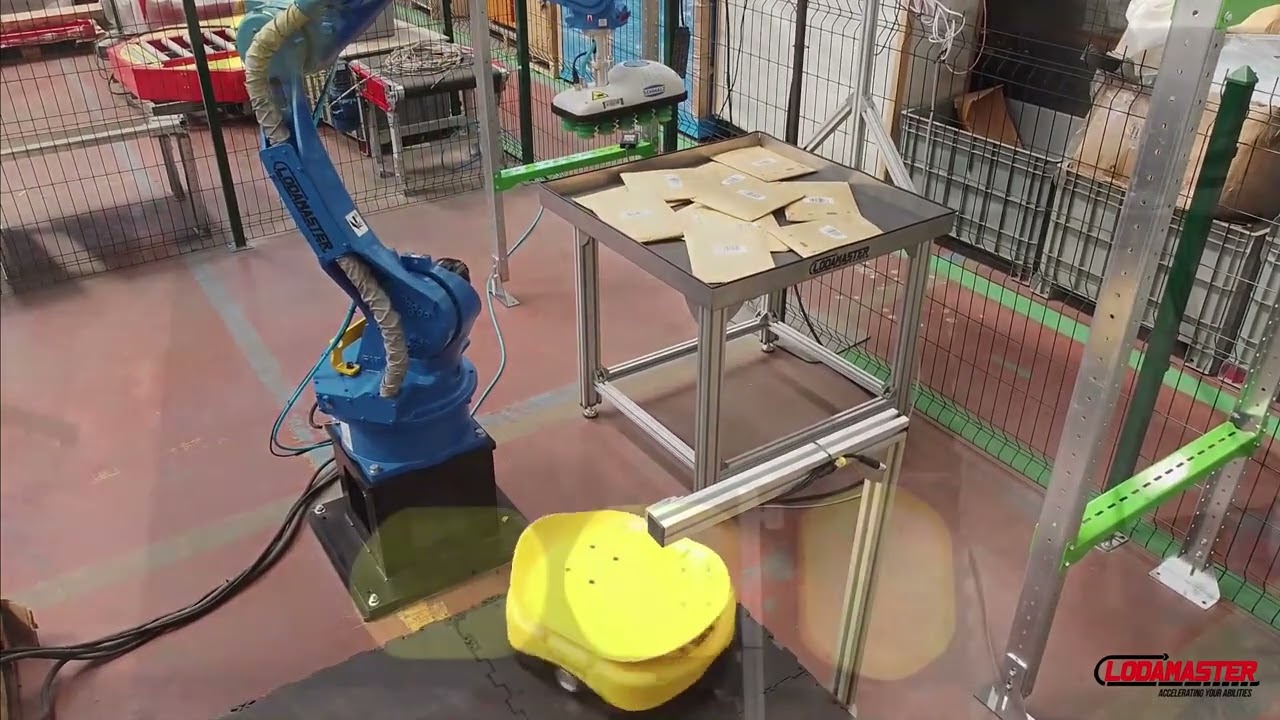 LODAMASTER Sorting Robots and AI Parcel Feeding